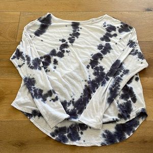Zella tie die top